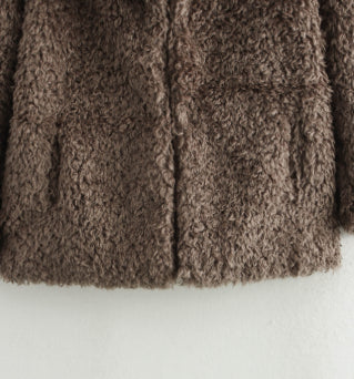 European And American Style Women's Clothing 25 Winter New Fashion Fur Warm Coat