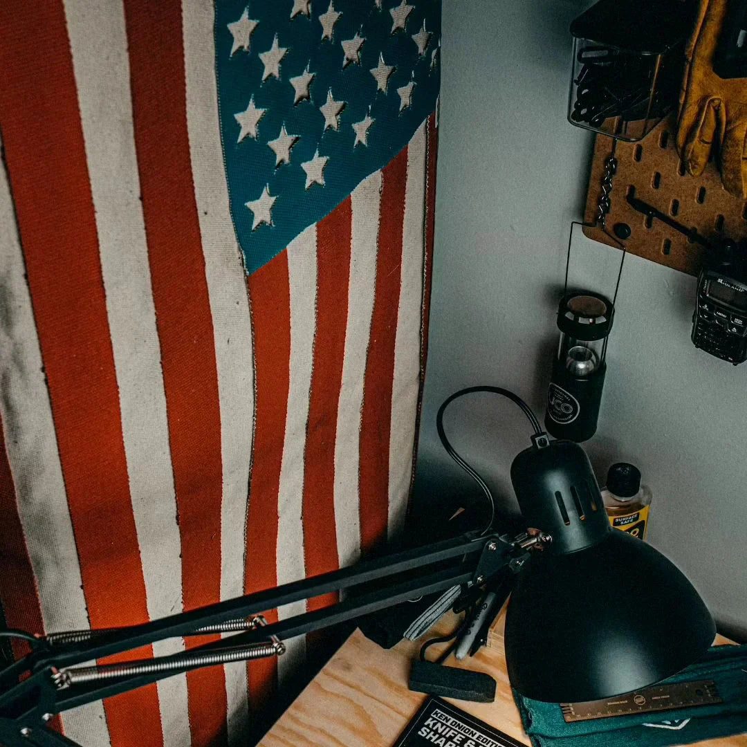 American Flag - Fire Hose